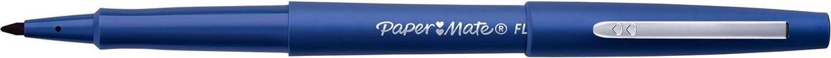 Paper Mate Flair-viltstiften | Medium punt (0,7 mm) | Blauw | 12 stuks